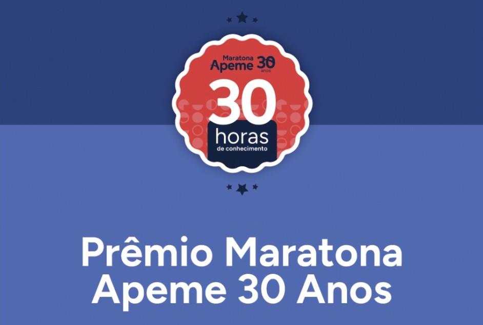 Maratona 30 horas de conhecimento terá premiação para a pessoa e a empresa mais assíduas