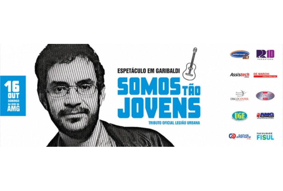 Espetáculo Somos Tão Jovens será no próximo domingo