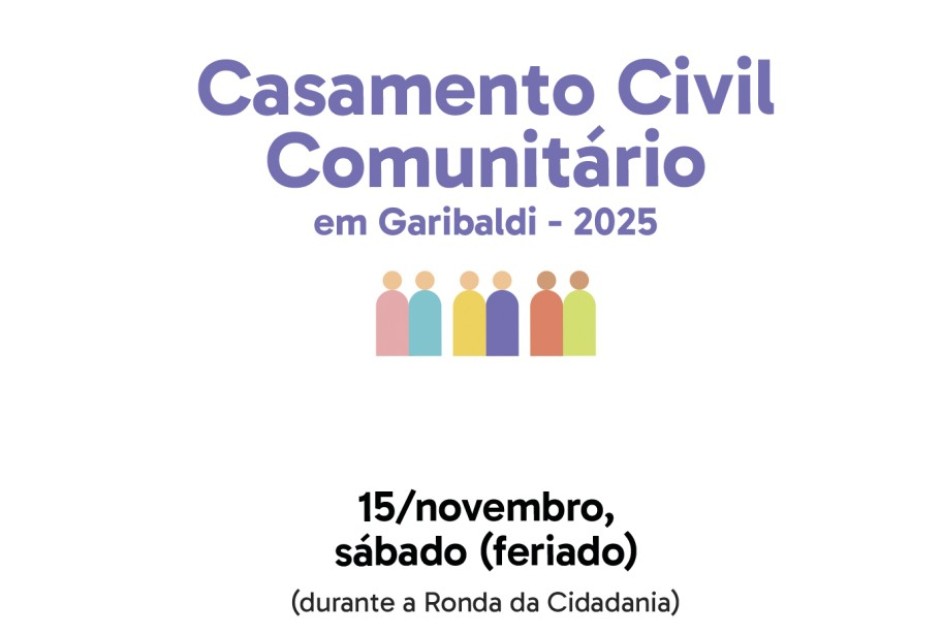 Casamento Civil Comunitário - 2025