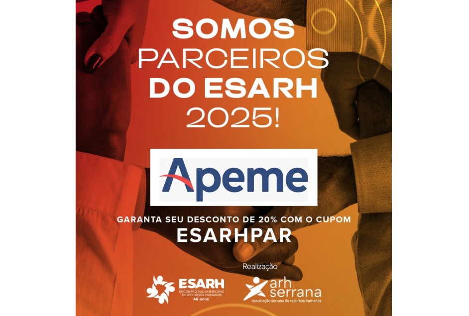 Associados Apeme contam com desconto no ingresso para a ESARH 2025