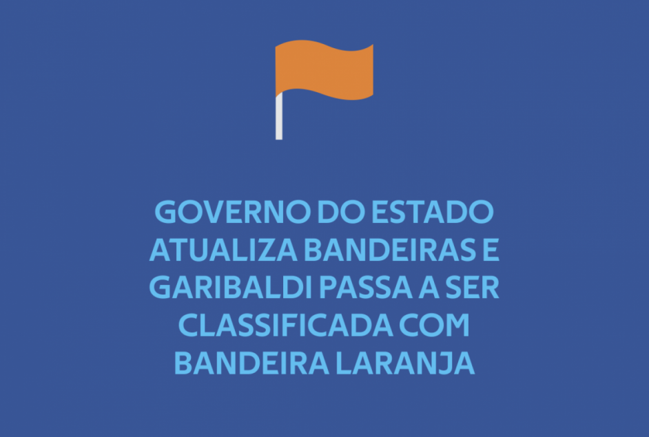 Garibaldi passa a ser classificada com Bandeira Laranja