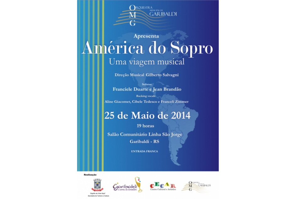 Concerto América do Sopro – Uma viagem musical