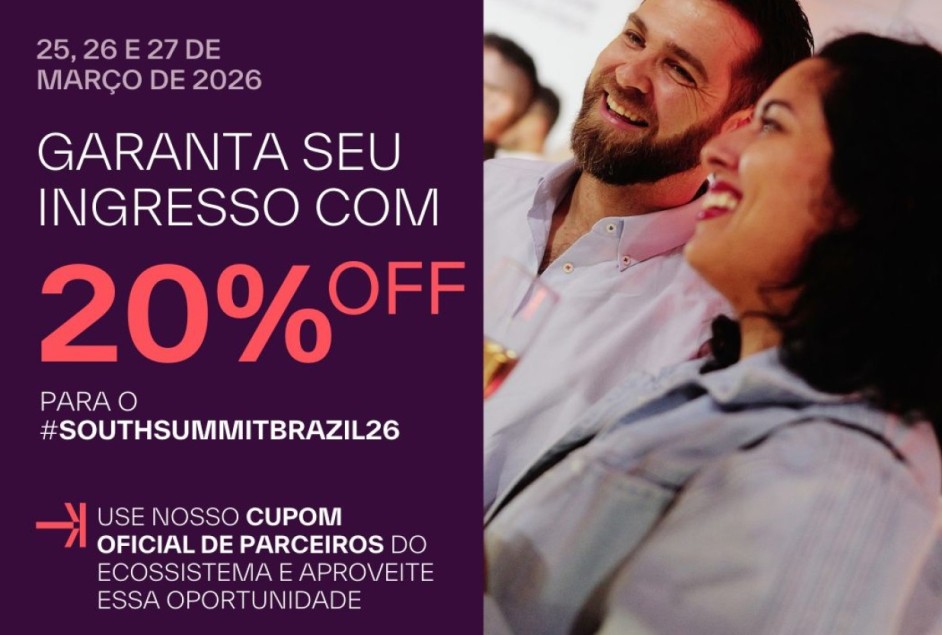 Associados Apeme têm desconto de até 20% no valor do ingresso para a South Summit Brazil
