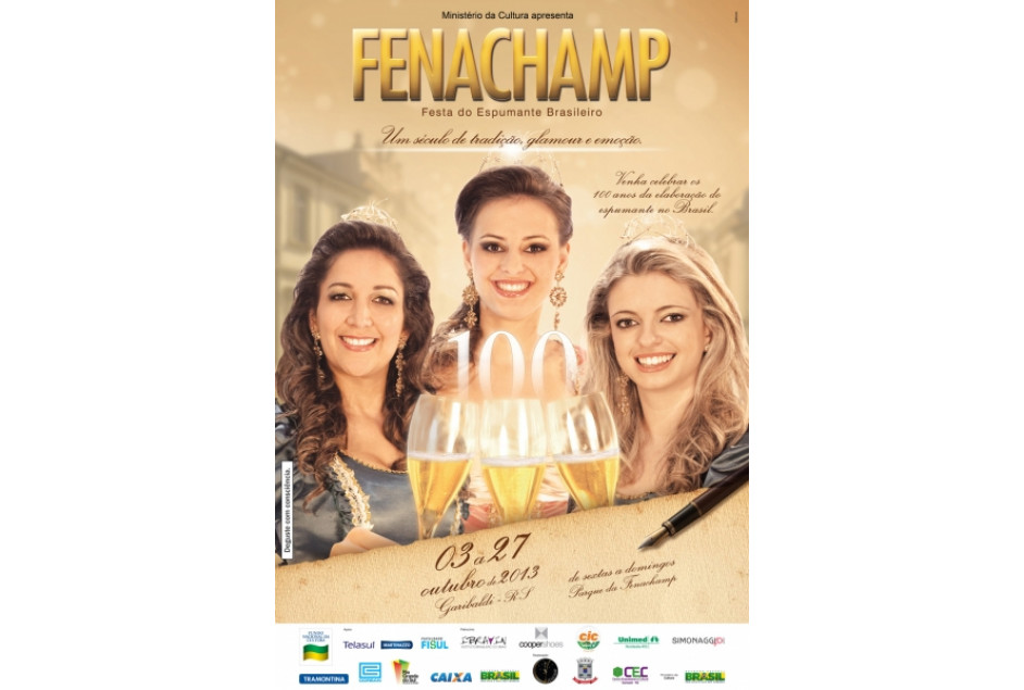 Fenachamp apresenta cartaz oficial da edição 2013