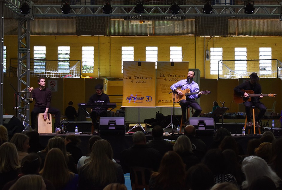 Show “Na Ternura e Amor” realizado em julho em Sobradinho. Créditos: Anderson dos Santos