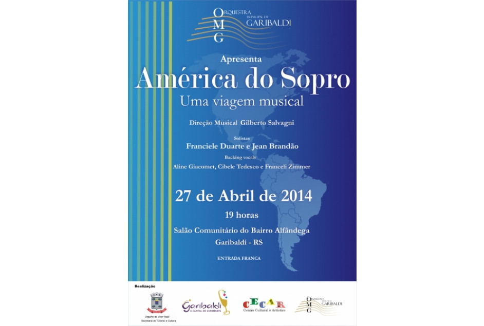 Concerto América do Sopro – Uma viagem musical