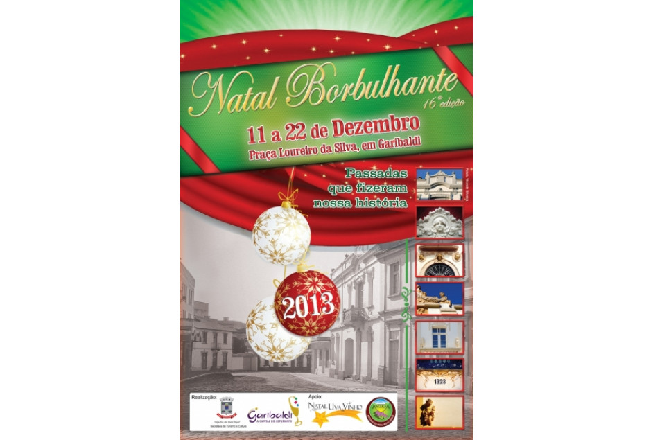 Natal Borbulhante ganha as ruas da cidade